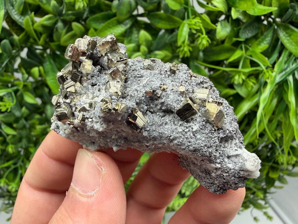 Pyrite Sphalerite Quartz  Mineral Specimen, Krushev dol Mine