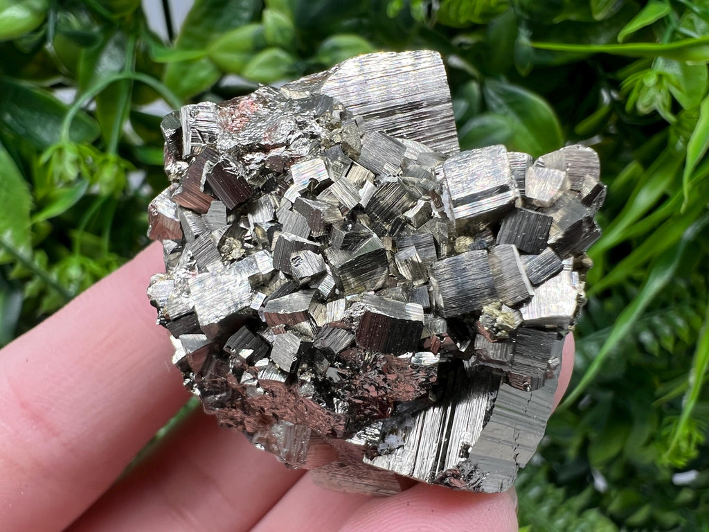 Rare Pyrite Crystal Cluster, Natural Minerals, Home Decor, Bulgaria