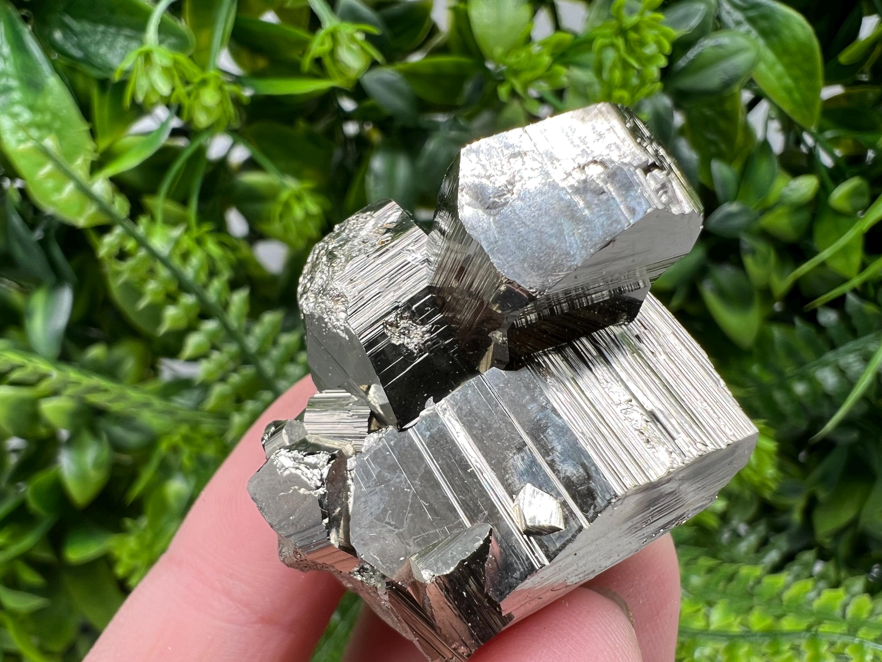 Rare Pyrite Crystal Cluster: Natural Minerals, Home Decor