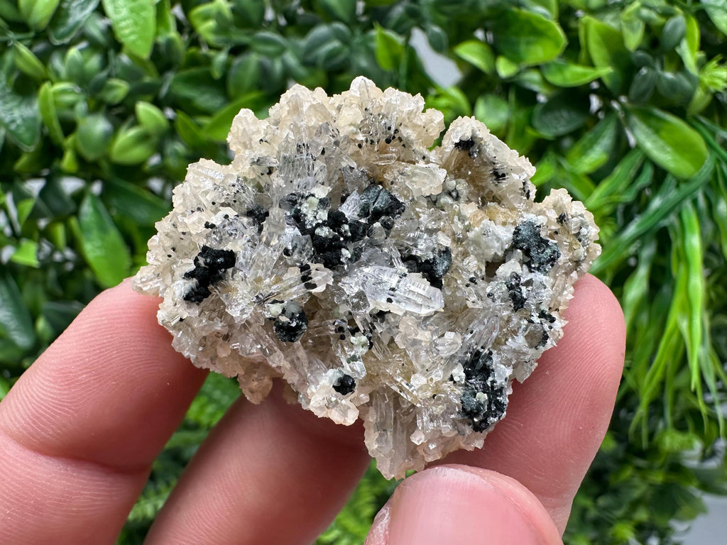 Chlorite Epidote Quartz Mineral Specimen, Bulgaria