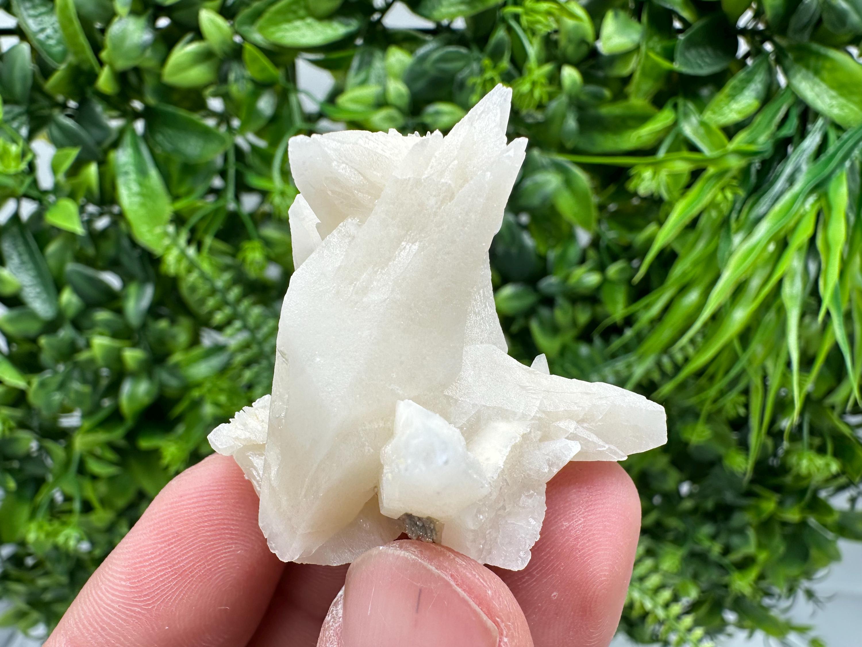 Calcite on Aragonite: Djurcovo Mine, Bulgaria Crystal