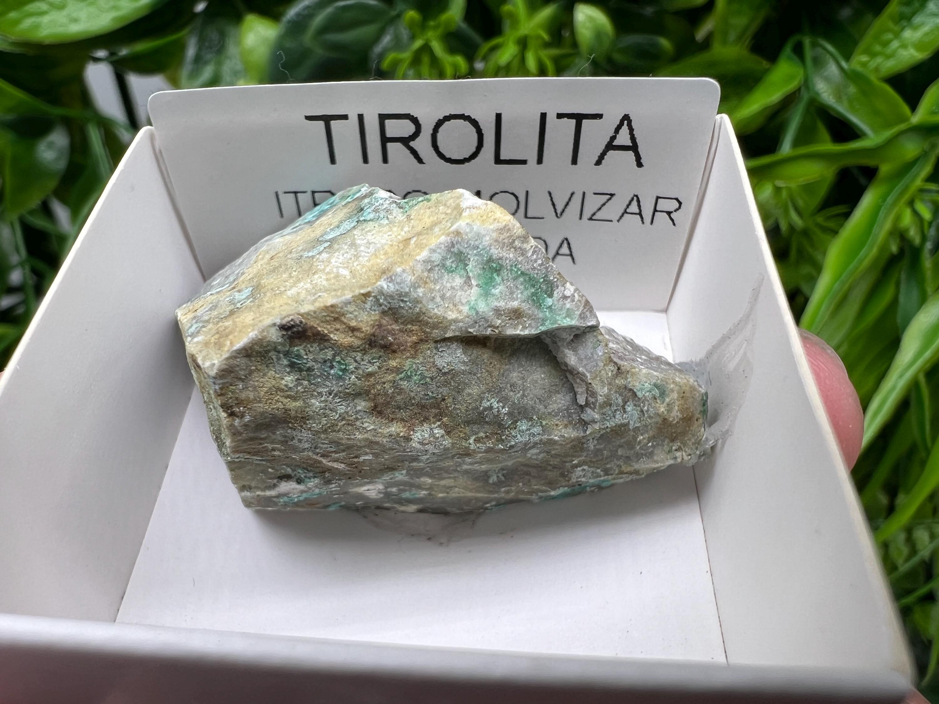 Rare Raw Tirolite Specimen: Granada Spain Mineral Collection