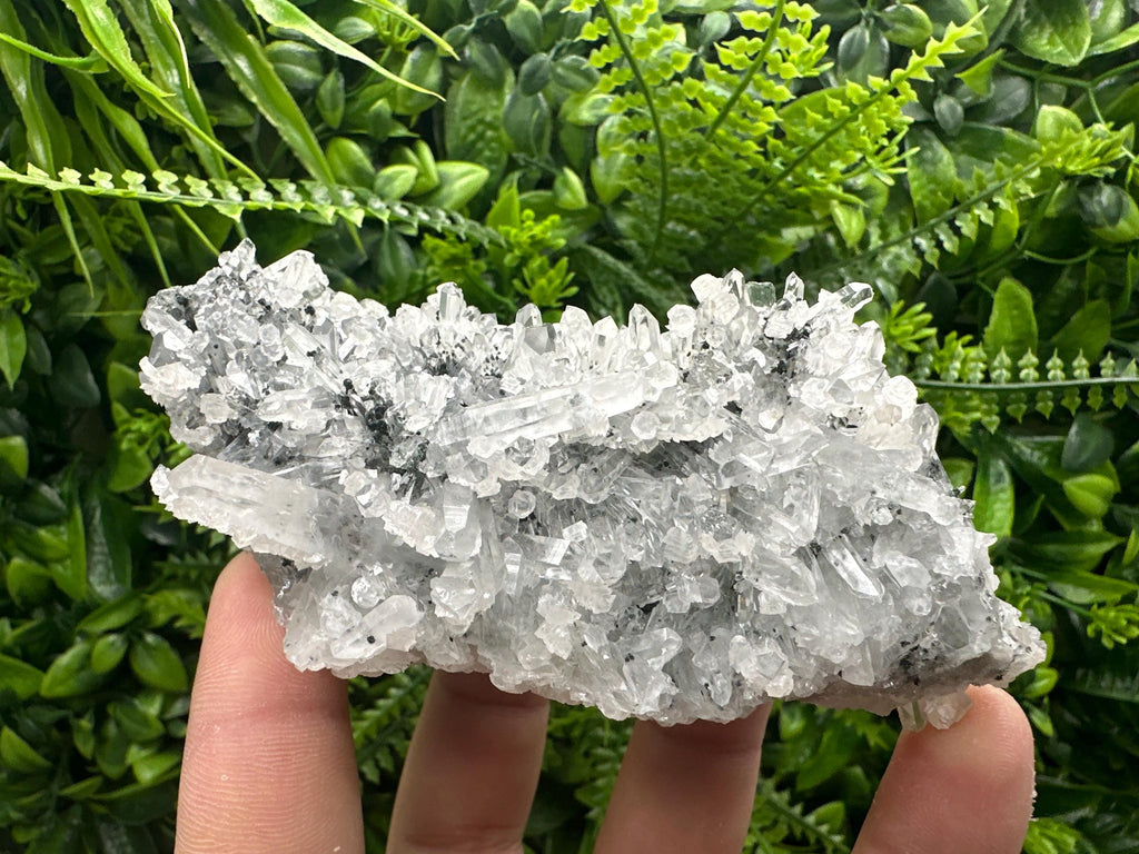 Transparent Quartz Cluster, Borieva Mine Crystal Specimen