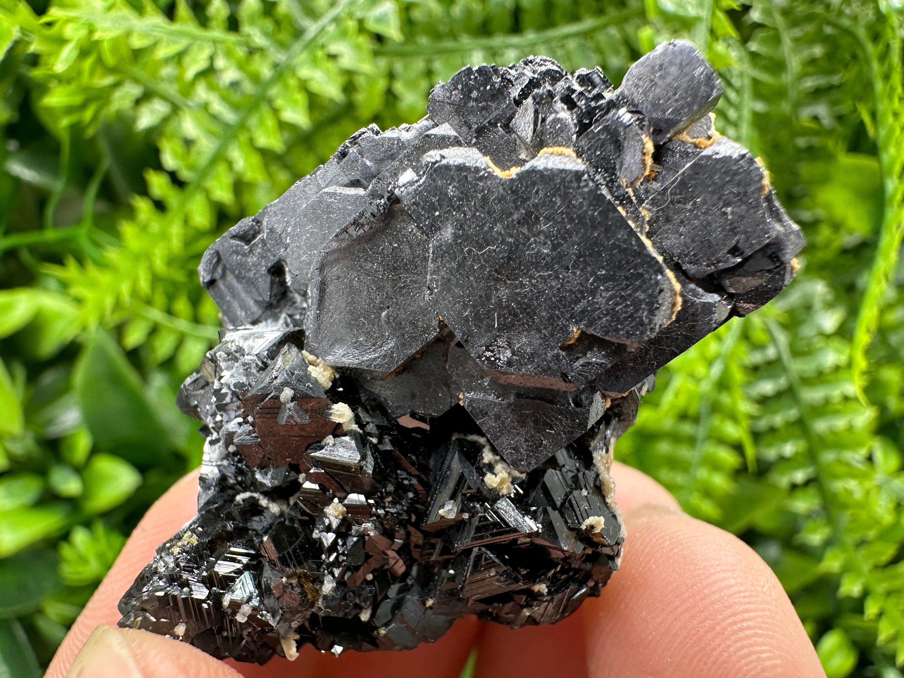 Skeletal Galena on Sphalerite, Natural Crystal Home Decor