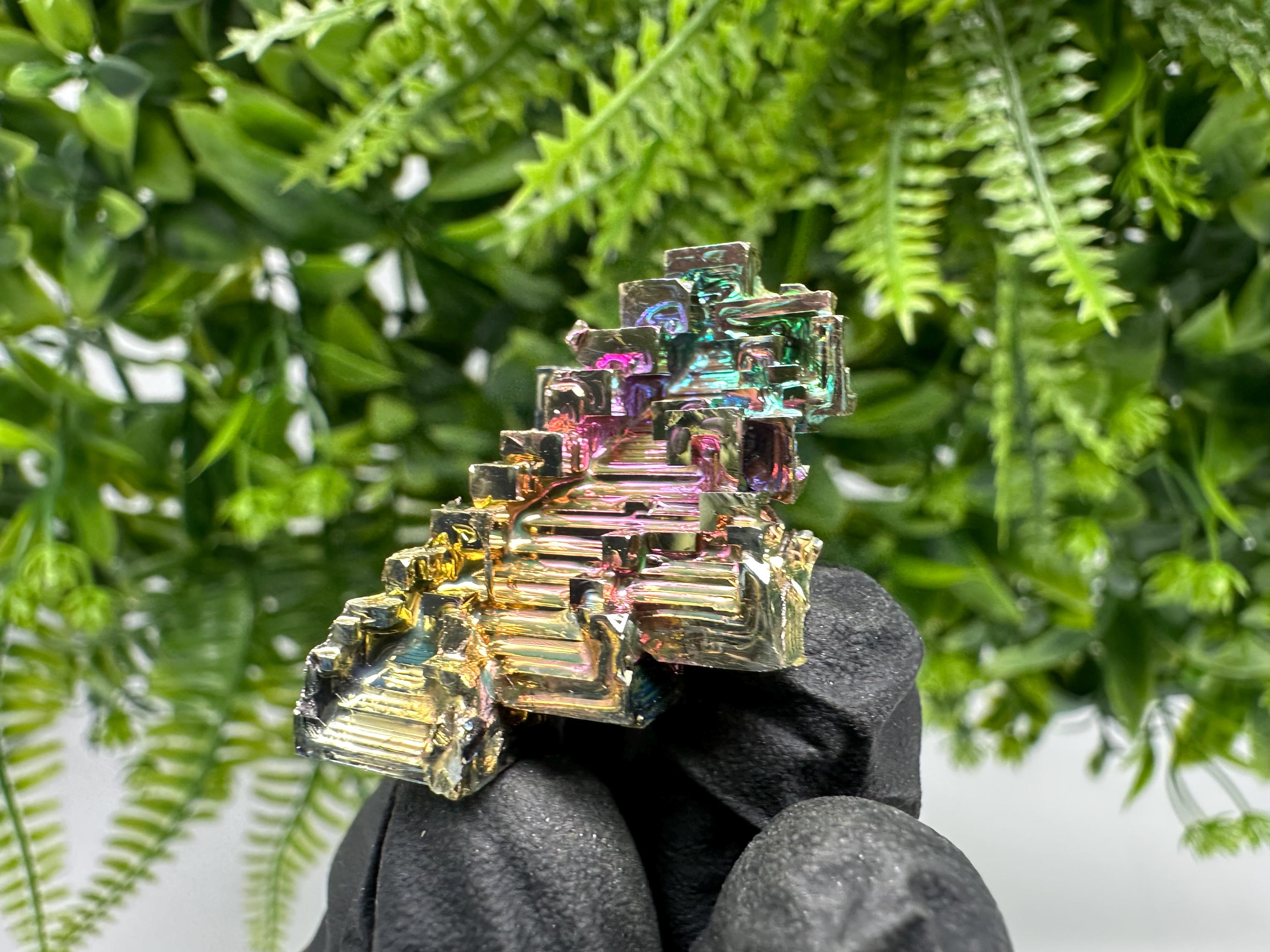 Rainbow Bismuth Crystal: Rare Gemstone Specimen,wholesale Bismuth