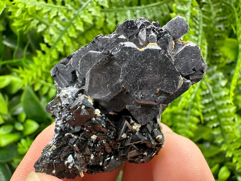 Skeletal Galena on Sphalerite, Natural Crystal Home Decor