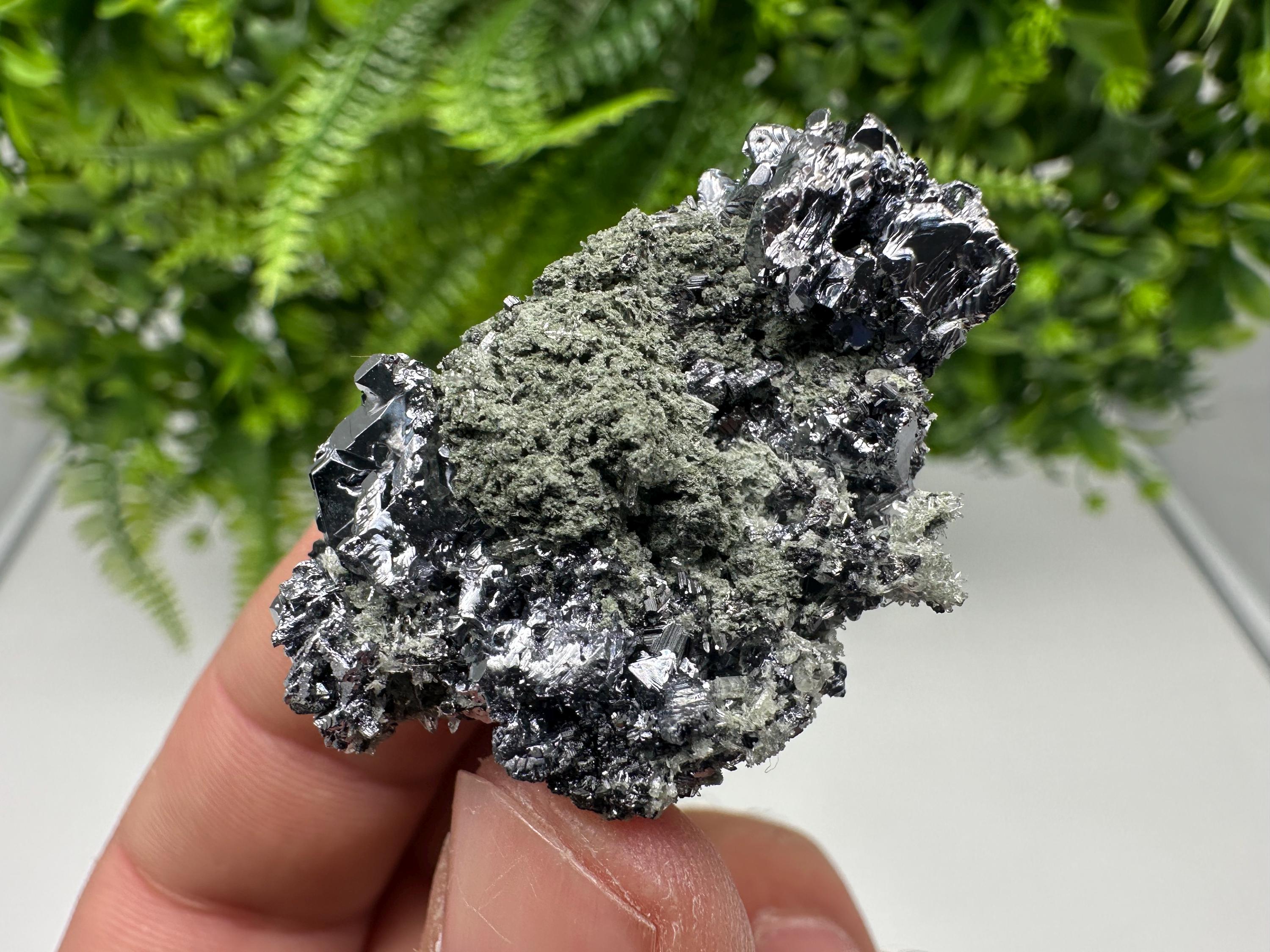 Galena, Sphalerite, Quartz, Calcite Specimen: Krushev Dol Mineral Decor