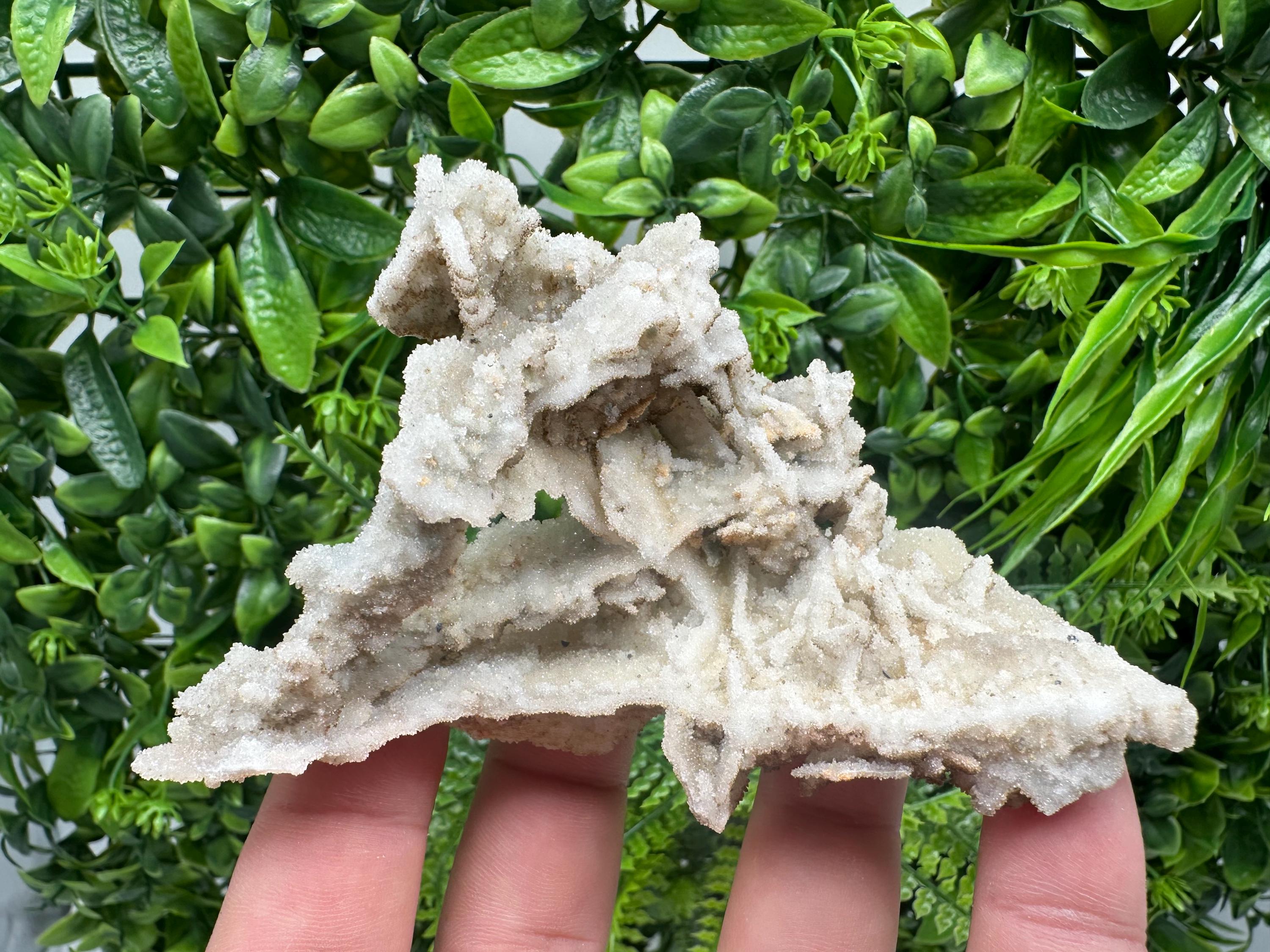 Quartz Chalcedony with Chlorite, Deep Blue Natural Minerals