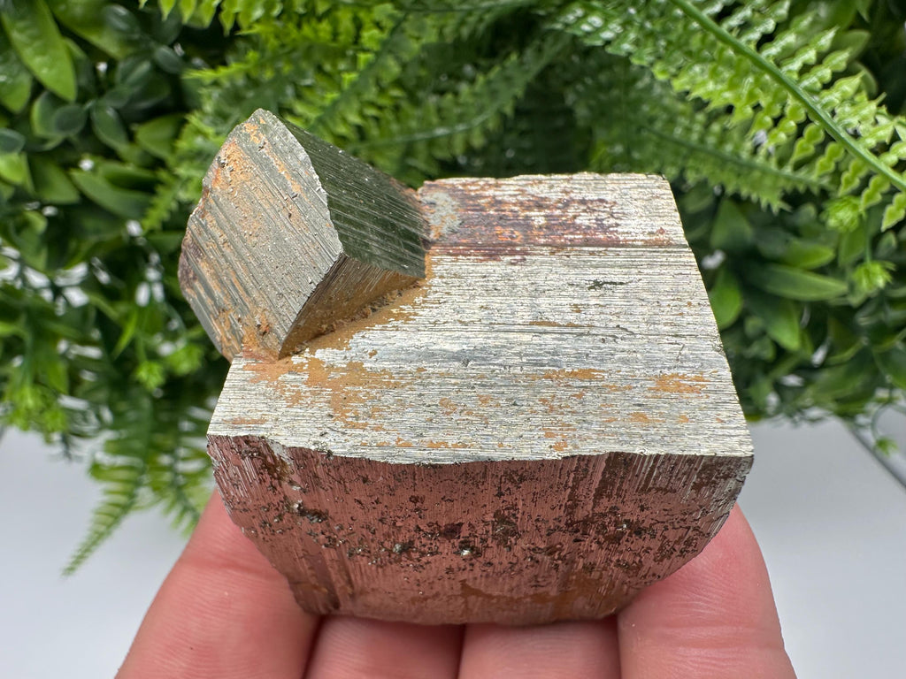 Wonderful Rainbow Pyrite whit Calcite,natural minerals souvenir Crystal,collection stone,rare minerals,home decor,Borieva Bulgaria