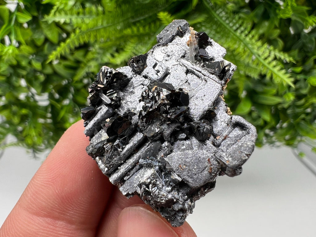 Skeletal Galena Sphalerite Mineral Specimen: Madan Bulgaria Collectible