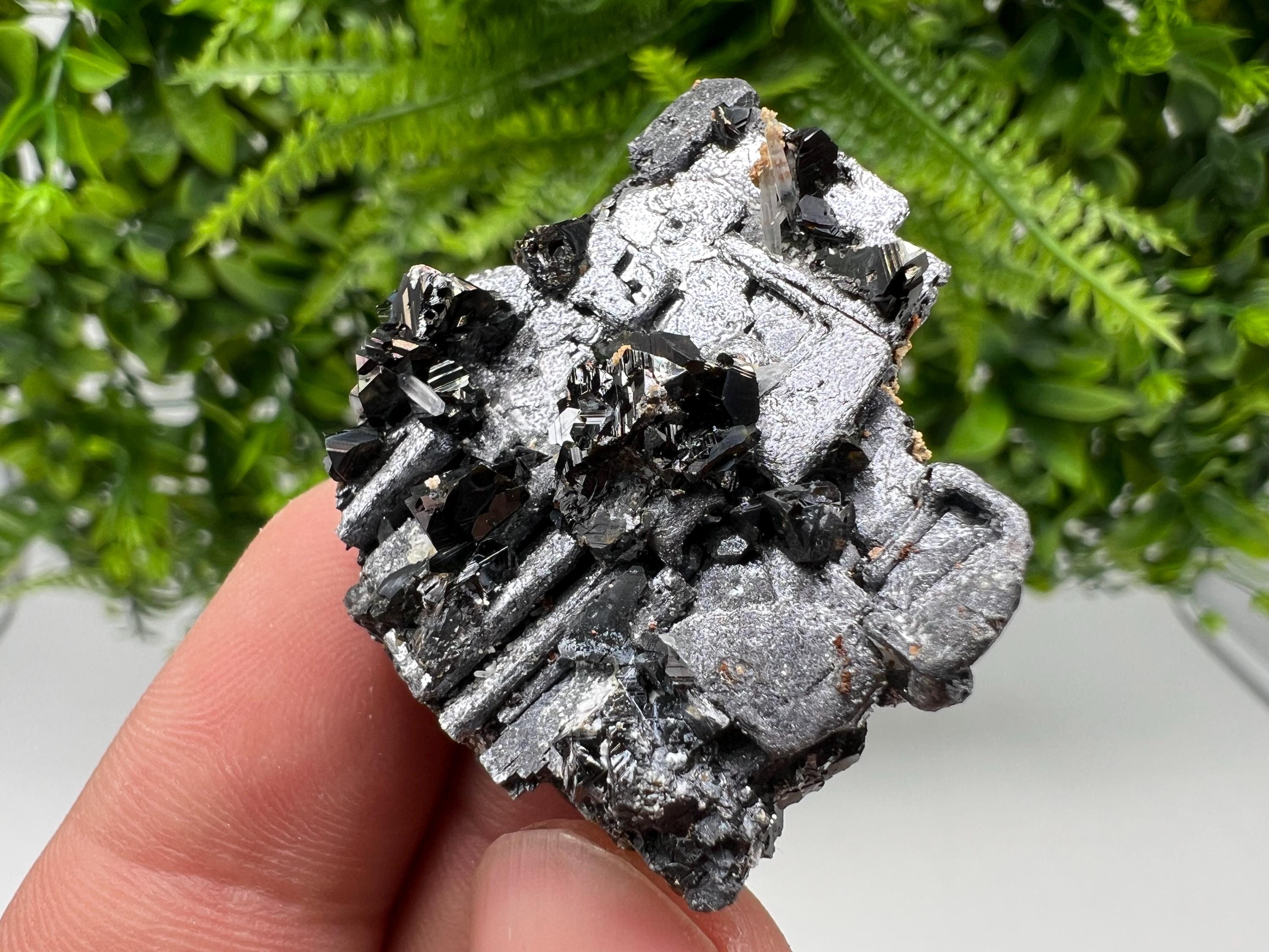 Skeletal Galena Sphalerite Mineral Specimen: Madan Bulgaria Collectible