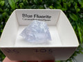 Blue Fluorite Mineral Specimen: Spanish Crystal Collection (2.5/1.5 cm)