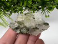 LARGE, Green Epidote with Quartz Crystals - Extremely Sparkly with Rainbows,souvenirs collection stone,gift,decor, Eastern Anatolian, Turkey