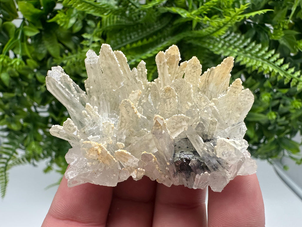 Quartz with Calcite Mineral Specimen, Krushev dol Mine, Bulgaria