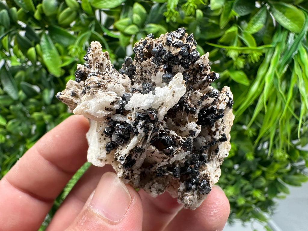 Stunning Sphalerite on Calcite from 9 th September mine,Madan,Bulgaria,Natural,collection mineral specimen,home decor stone ,Rare crystal