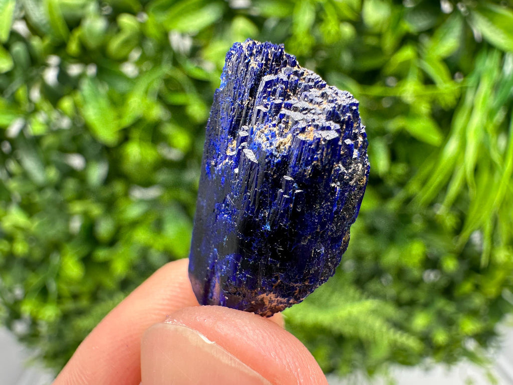 Crystallized Azurite-Kerrouchen,Morocco-Blue Azurite Specimen-High Quality Blue Azurite-Azurite Mineral Specimen, gemmy,lustrous of Azurite