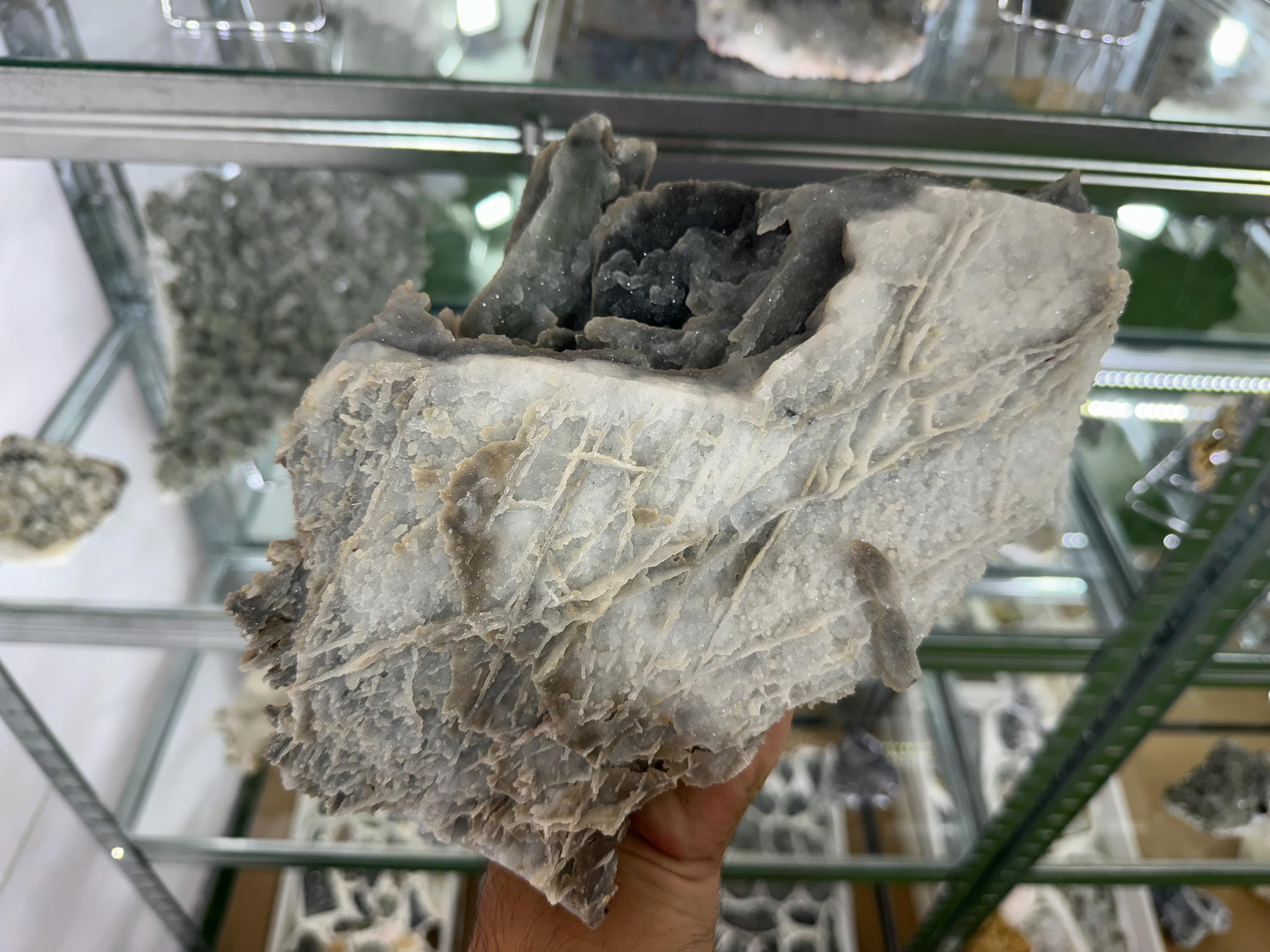 Large Chalcedony Mineral Specimen: Krushev dol Mine, Bulgaria