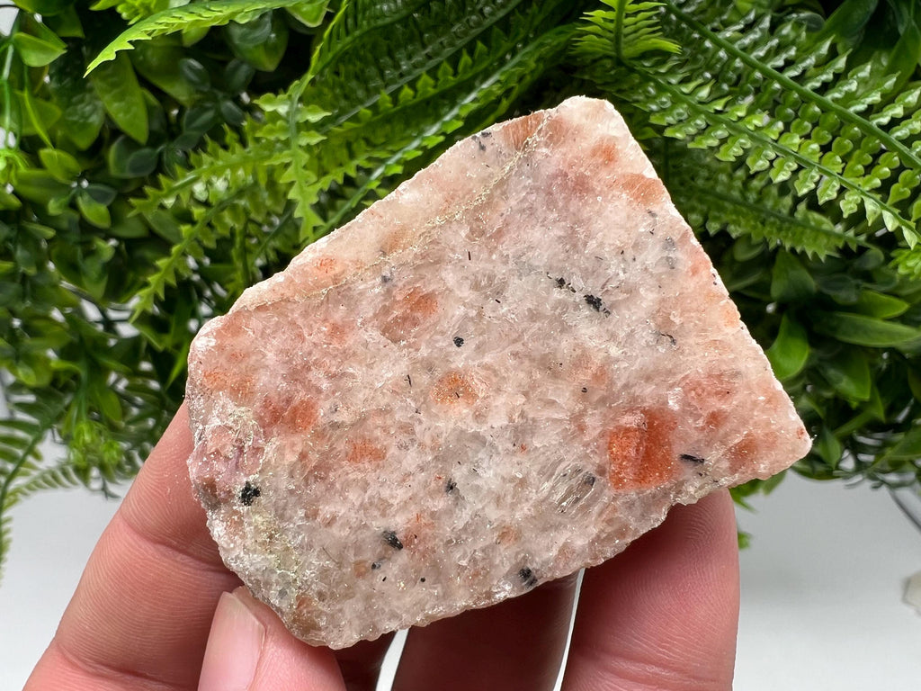 Polished Sunstone Slab: Mineral Specimen, Chakra Stone