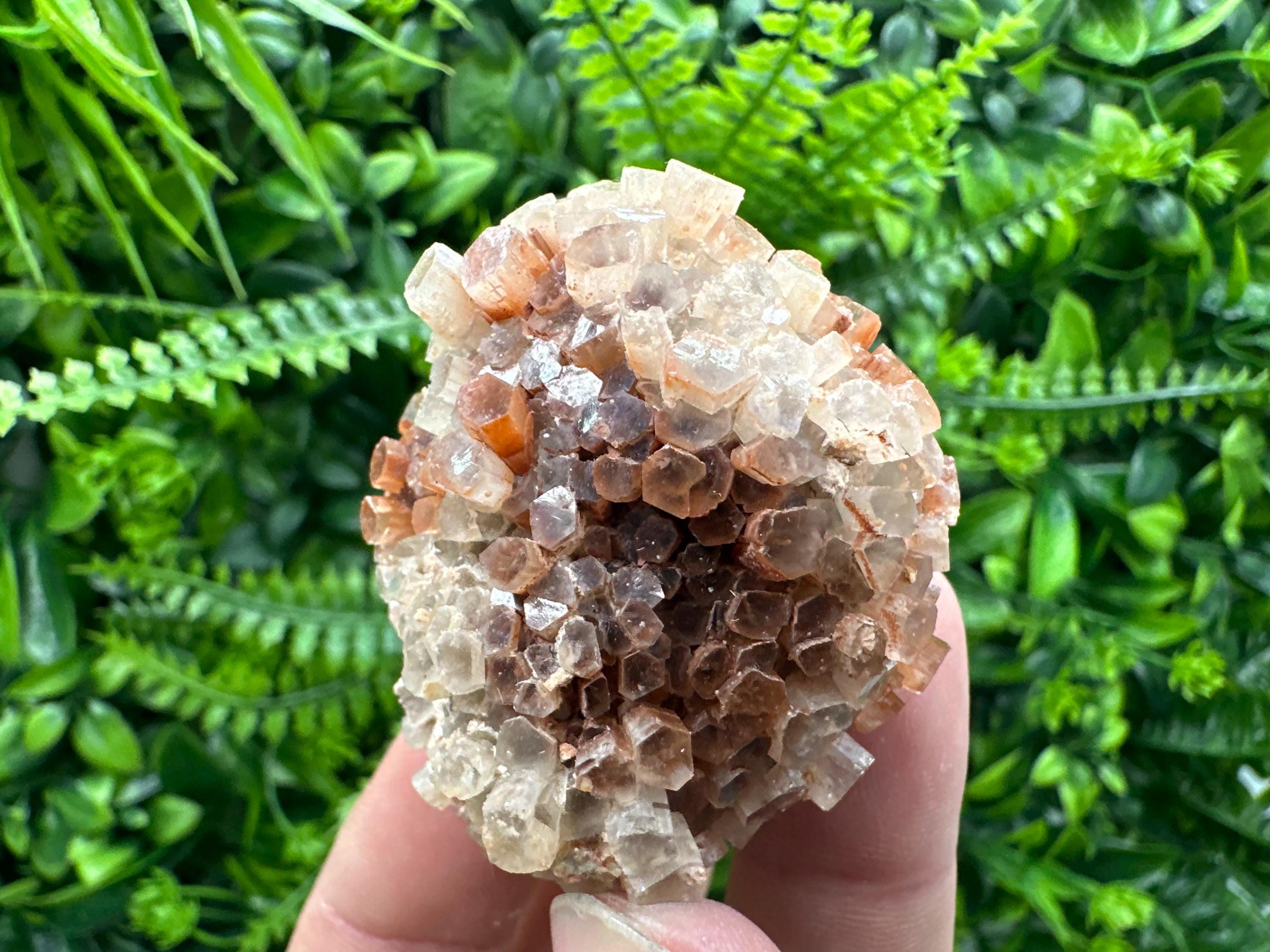 Moroccan Aragonite Sputnik Crystal Cluster: Raw Stone Decor