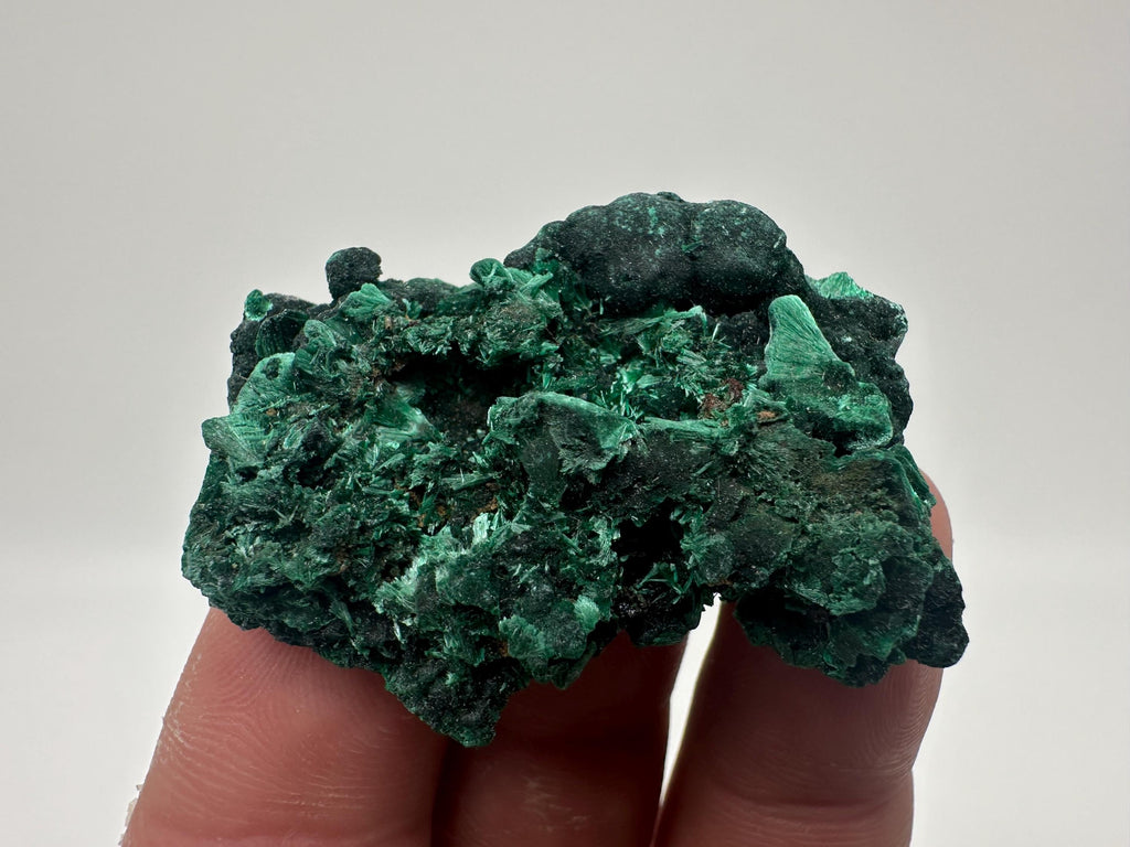 Green Malachite Crystal Specimen from Congo