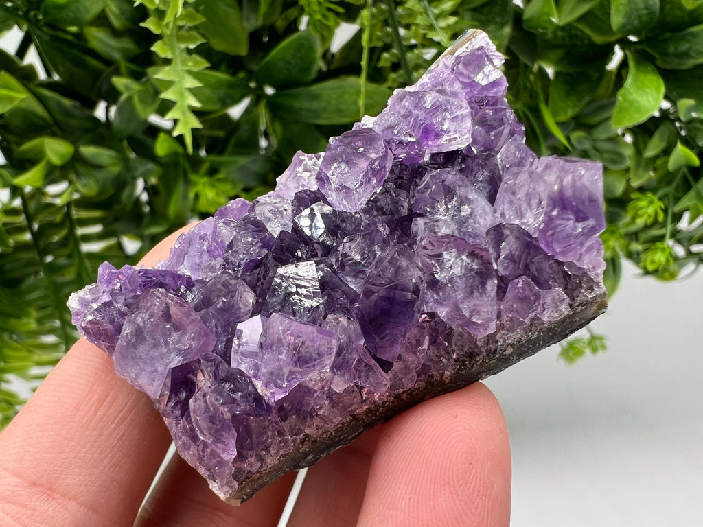 Natural Purple Amethyst Crystal, Uruguay Home Decor, 57 grams