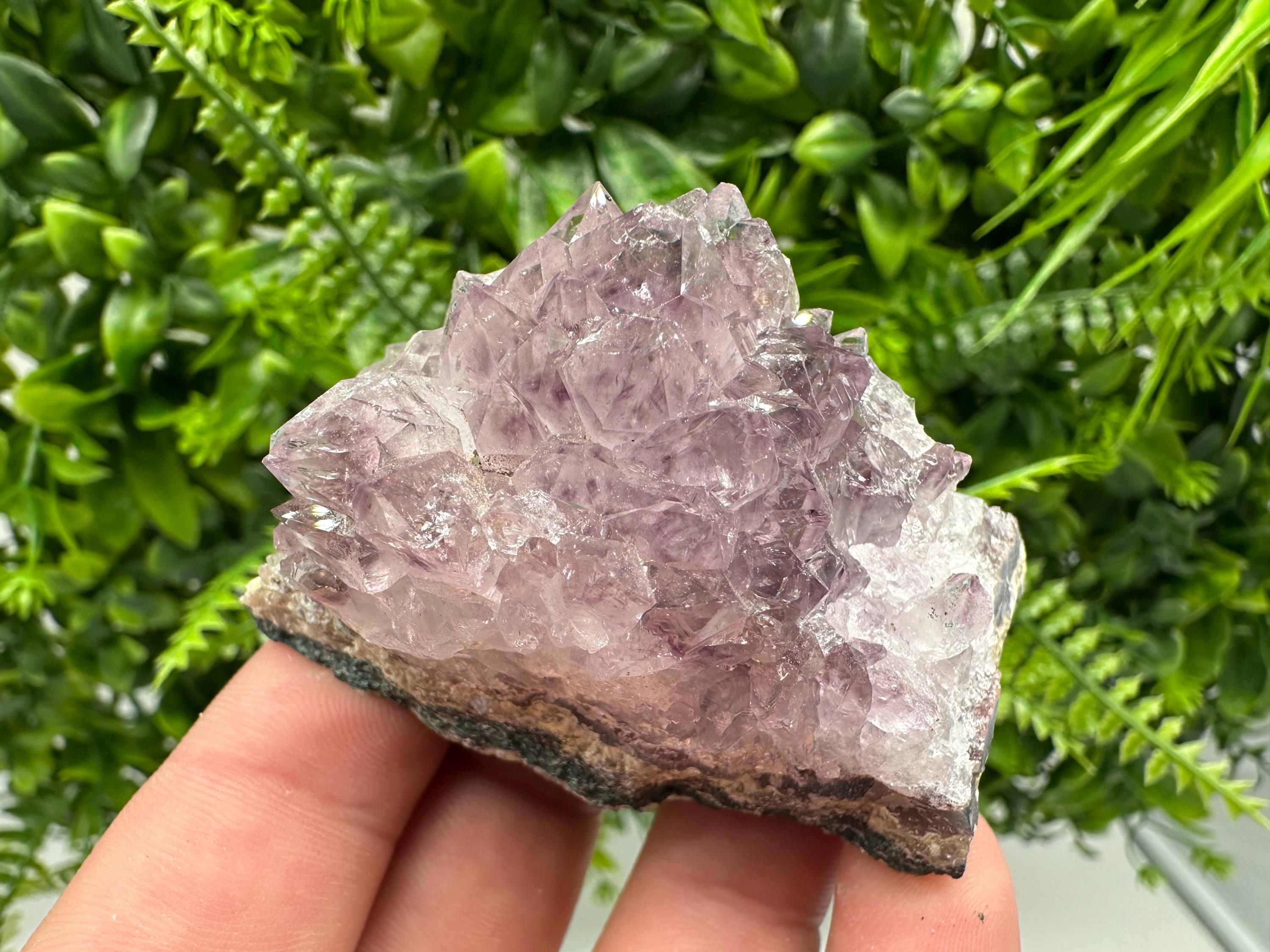 Brazilian Amethyst Crystal Cluster Specimen, Purple Quartz