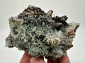 Chlorite Quartz Cluster: Bulgarian Mineral Specimen, Home Decor Stone
