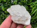 Transparent Apophyllite on Chalcedony, Natural Crystal Mineral Specimen, India