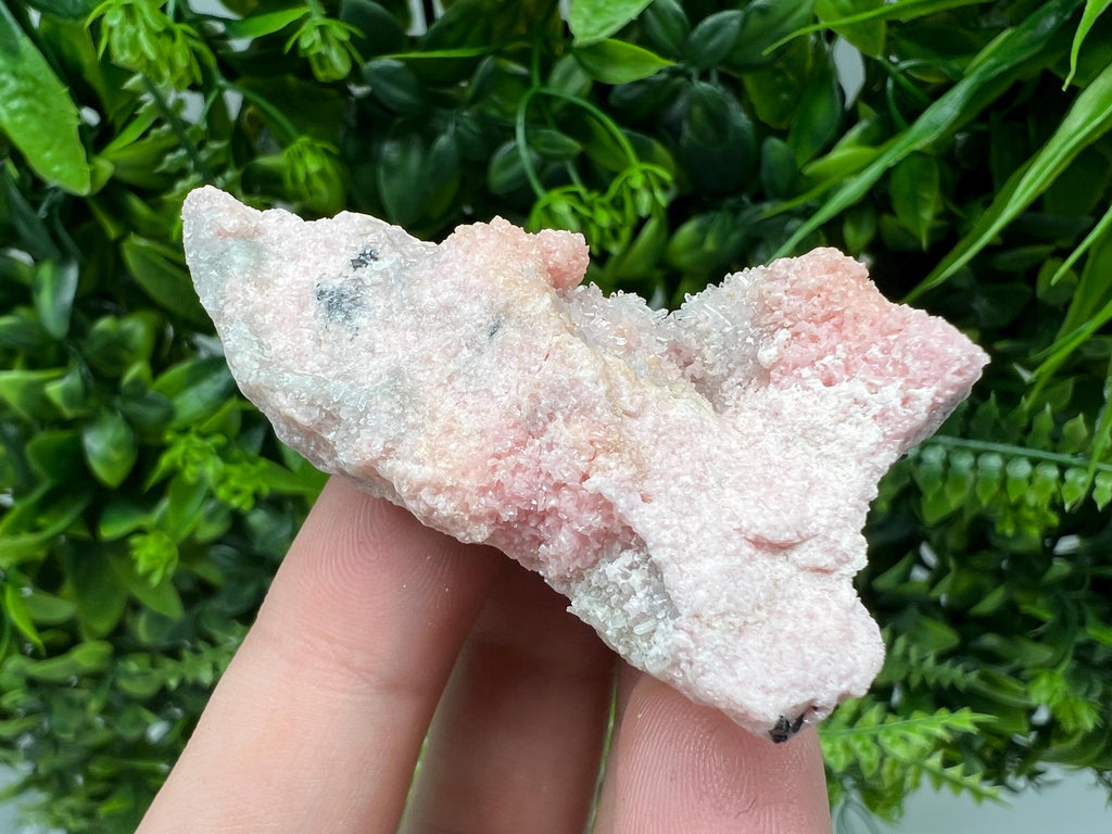 Beautiful Rhodochrosite perfect pink colour Starnica Mine Davidcovo Bulgaria natural minerals souvenir crystal gift home decor stone gift