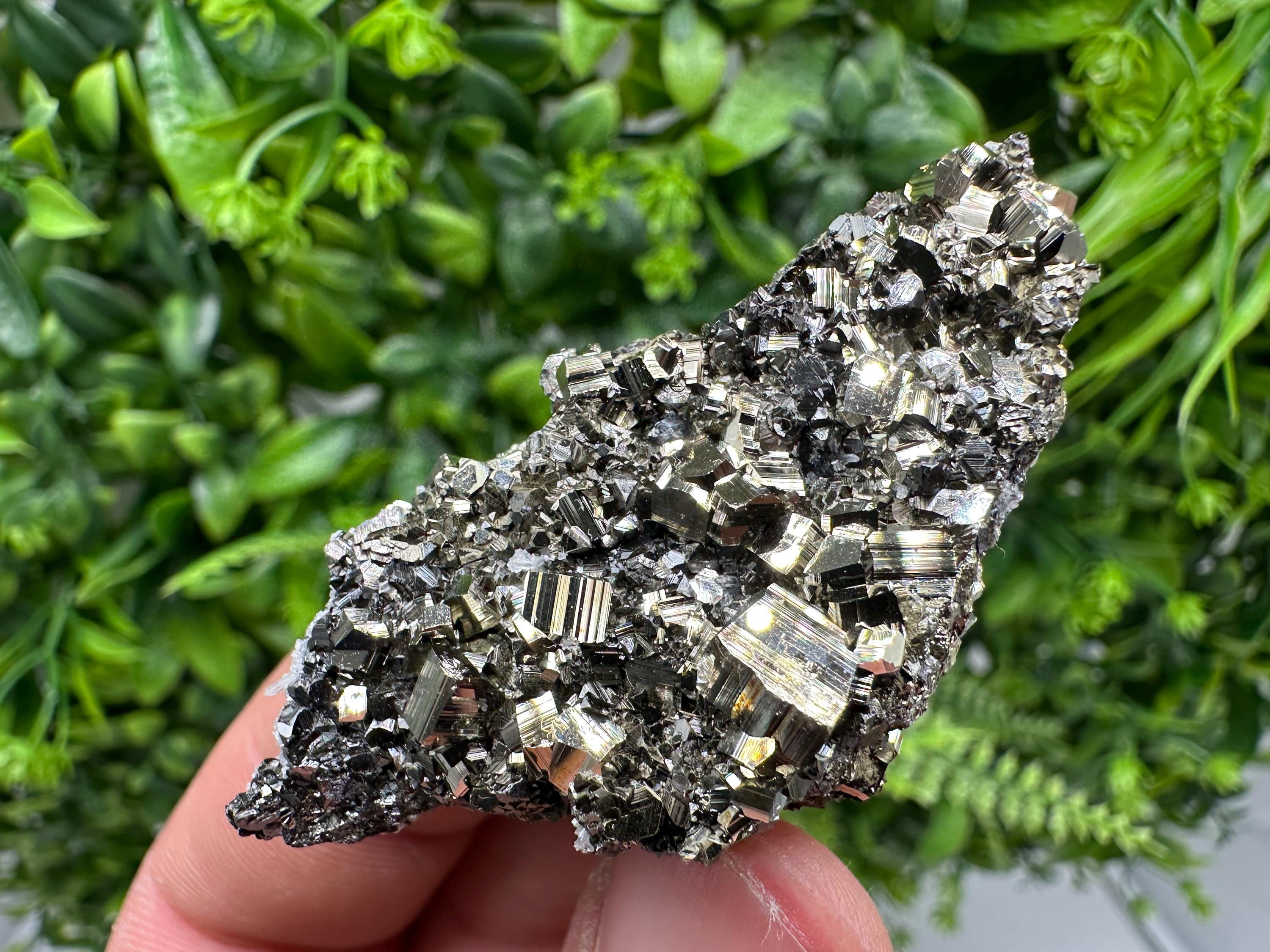 Pyrite Sphalerite Quartz  Mineral Specimen, Krushev dol Mine