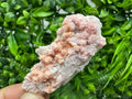 Rhodochrosite on Quartz Specimen, Starnica Mine, Bulgaria