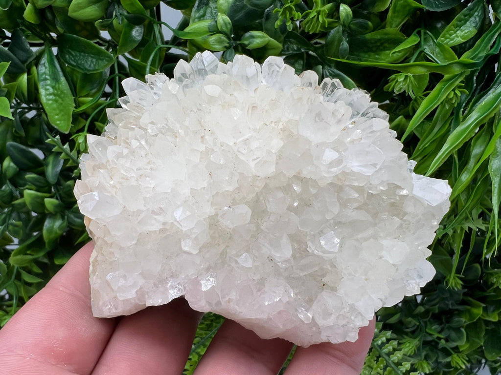 Limonite Quartz Cluster with Inclusions, Rare Crystal Mineral Gift