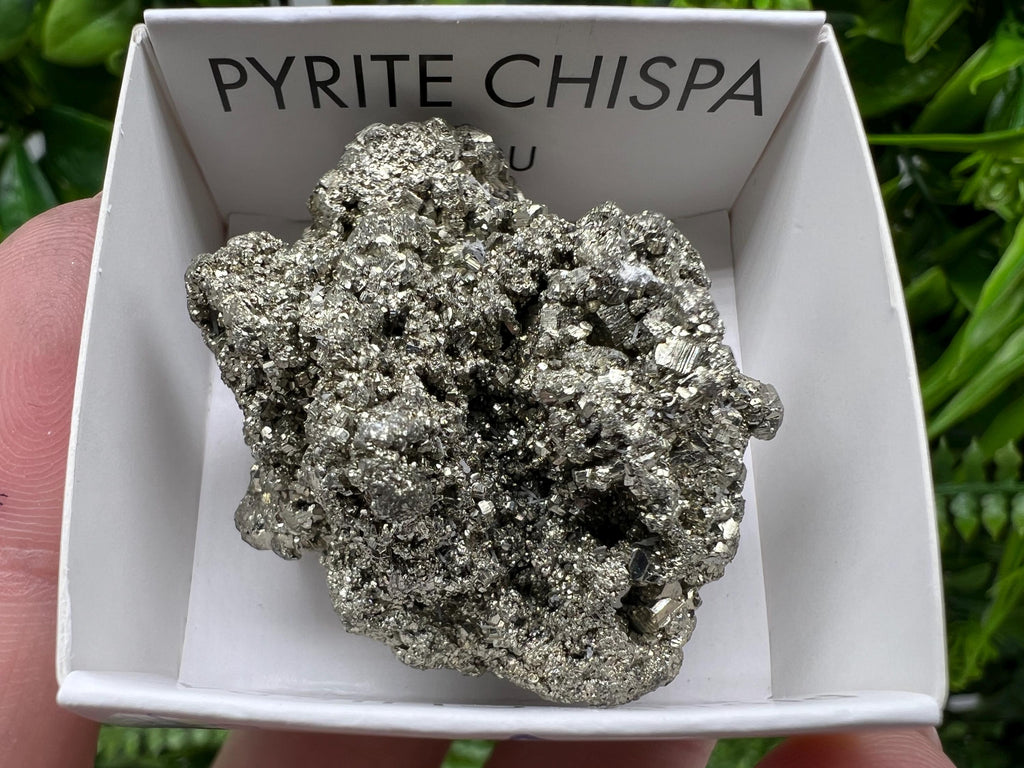 Peruvian Pyrite Cluster, Cube Mineral Specimen, Home Decor Stone