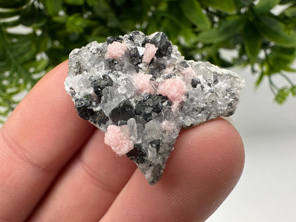 Pink Rhodochrosite Crystal: Starnica Mine, Bulgaria, Home Decor