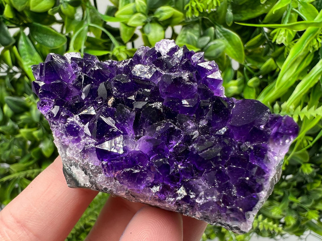 Purple Amethyst Crystal from Uruguay: Natural Energy Stone