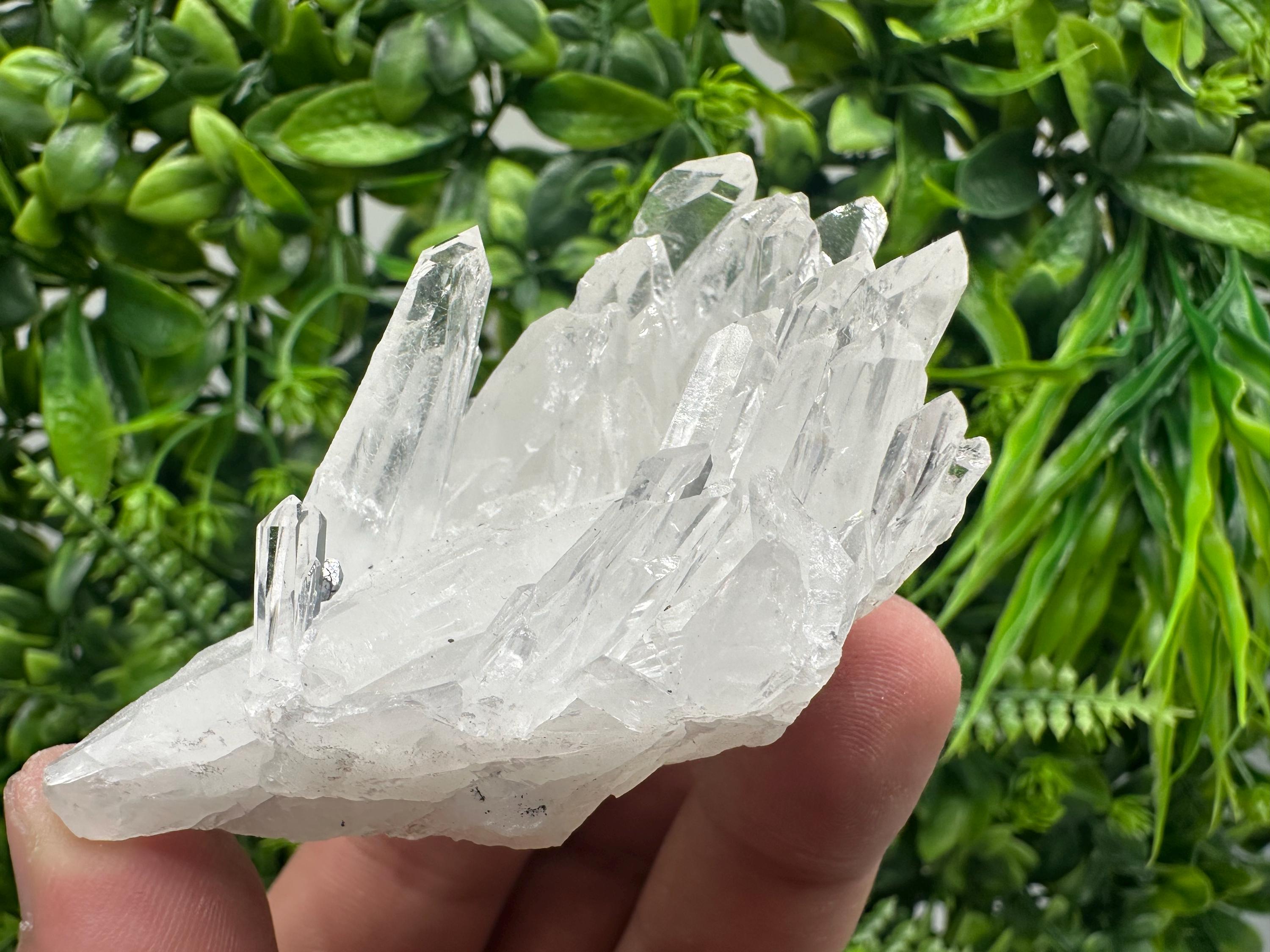 Transparent Quartz Cluster, Djurcovo Mine Bulgaria, Rare Crystal Specimen