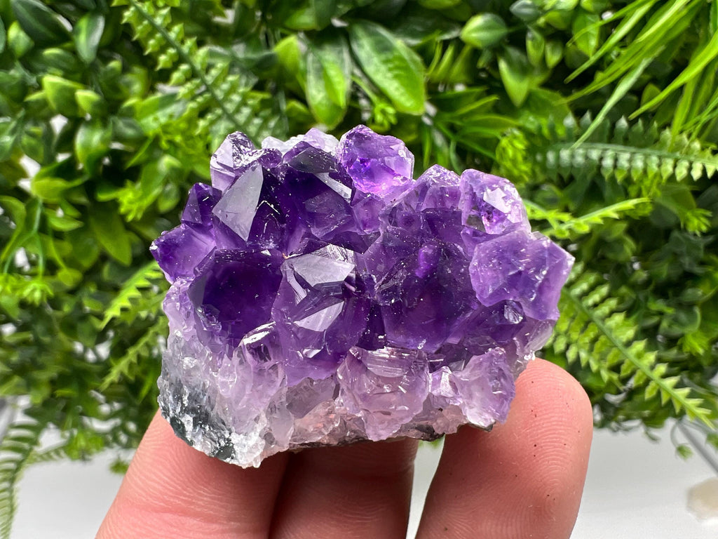 Uruguay Amethyst Cluster: Purple Quartz Crystal, Home Decor
