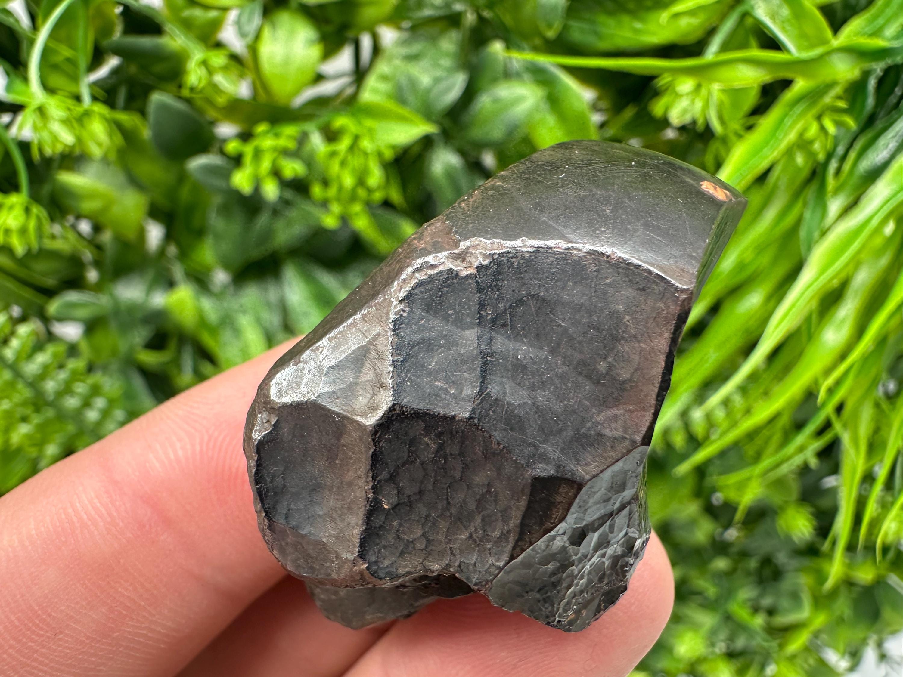 Moroccan Black Botryoidal Hematite Specimen: Chakra Reiki Crystal