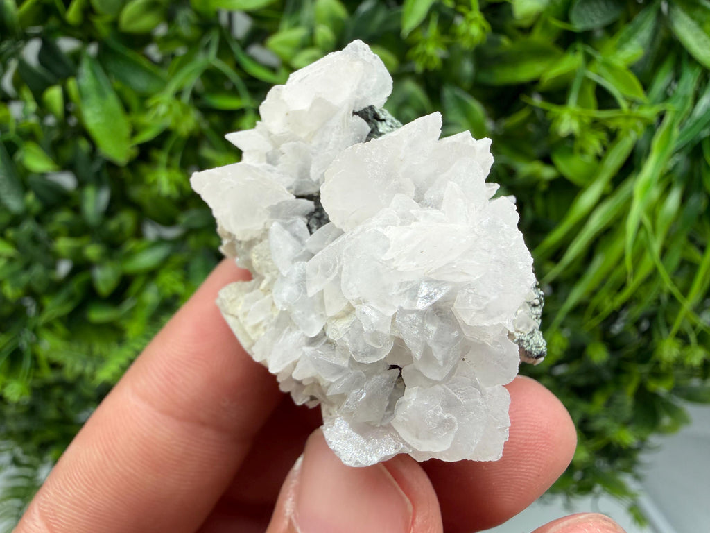 Wonderful Calcite,Quartz on Chlorite matrix,from Borieva mine,Madan,Bulgaria,natural collection mineral specimen,rare crystal,home decor