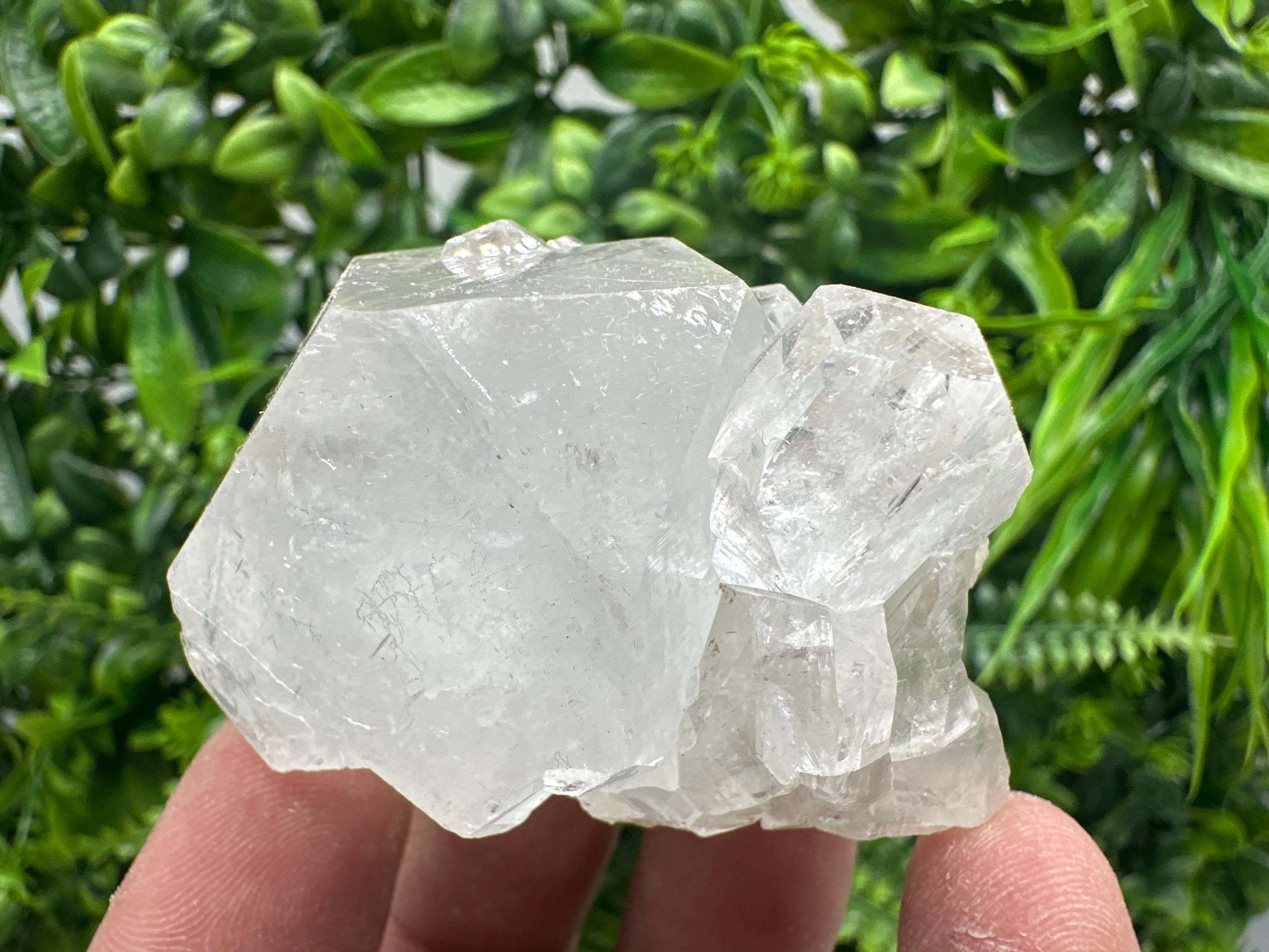 Apophyllite Stilbite on Chalcedony Specimen, India Crystal