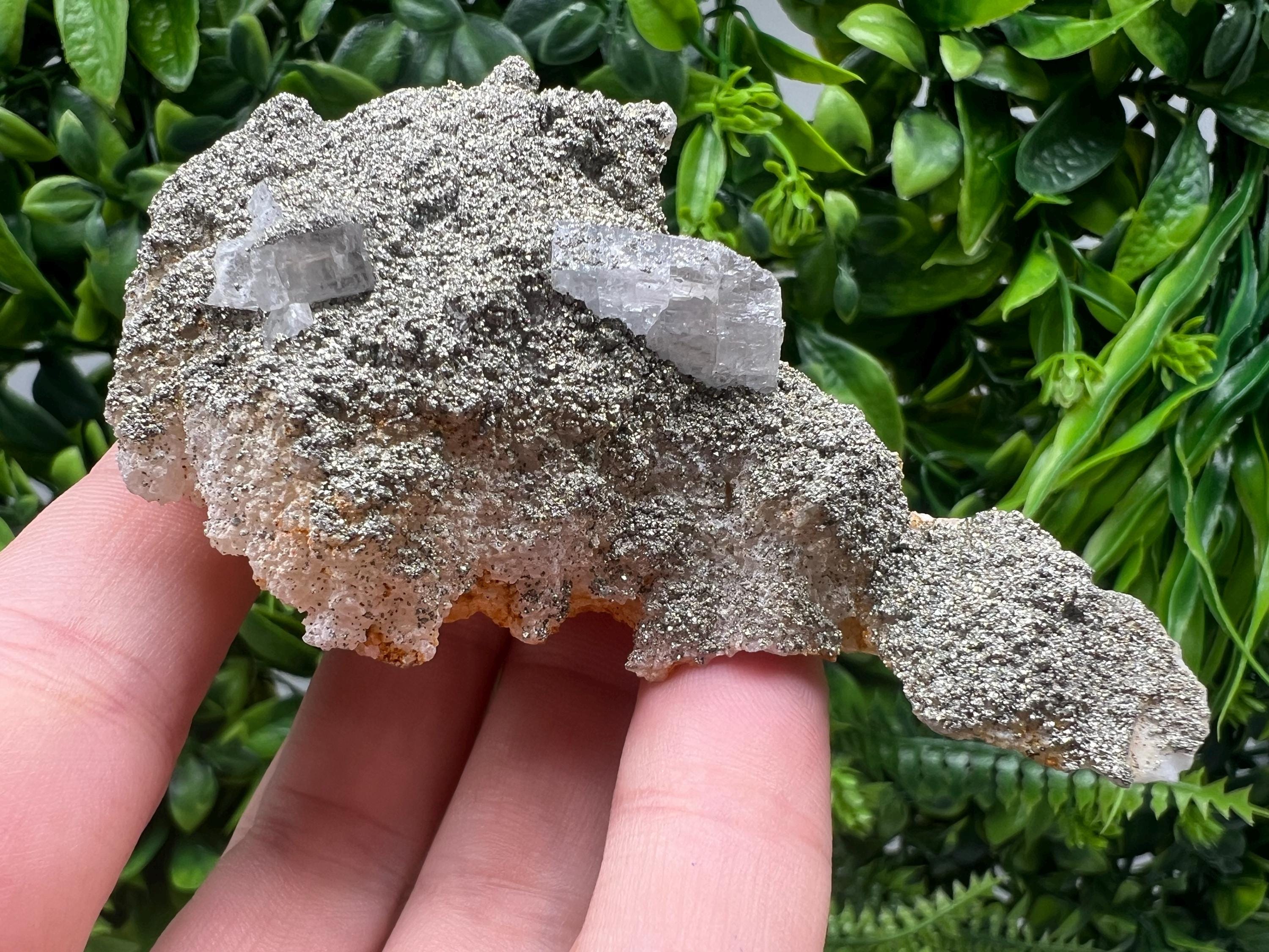 Barite Marcasite Cluster on Chalcedony, Androvo Mine, Bulgaria