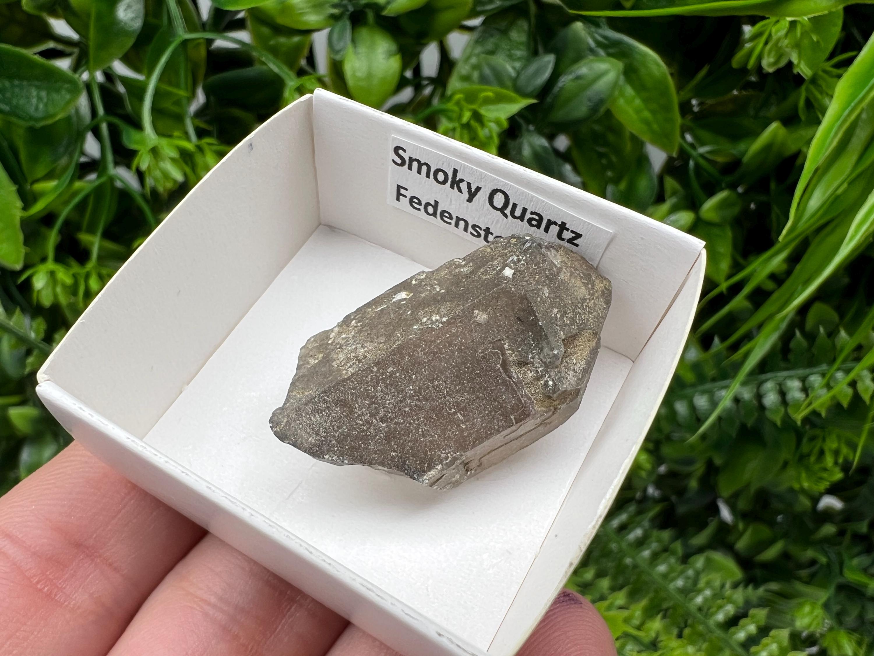 Rare Fedenstock Smoky Quartz Mineral Specimen, Switzerland (57 MM)