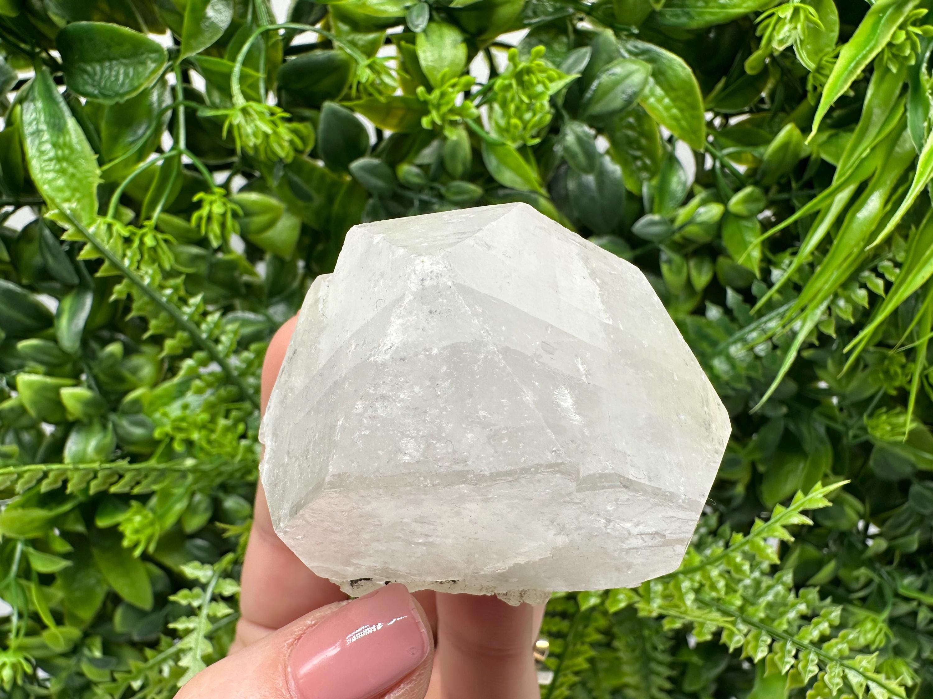 Apophyllite Stilbite on Chalcedony, India Crystal Specimen