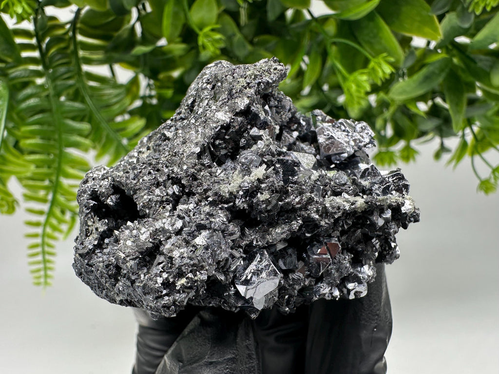 Borieva Mine Galena Sphalerite on Quartz, Bulgaria Crystal Specimen