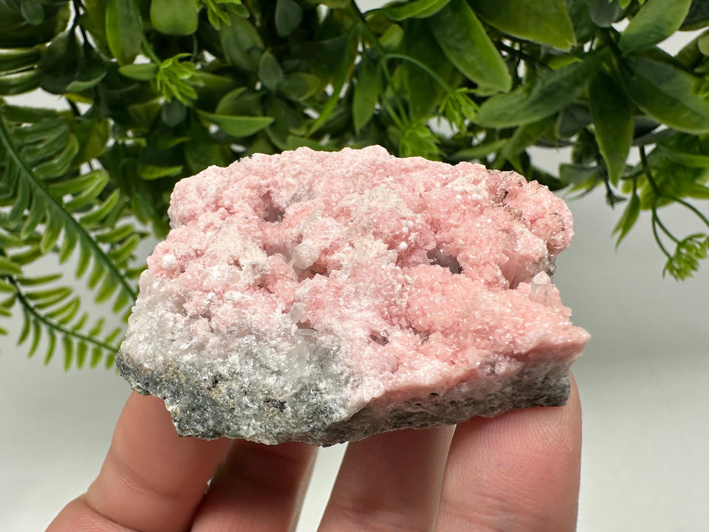 Pink Rhodochrosite Crystal: Starnica Mine, Bulgaria, Home Decor