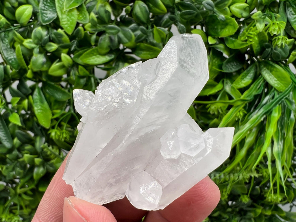 Transparent Quartz Cluster, Bulgarian Mineral Specimen, Home Decor Stone