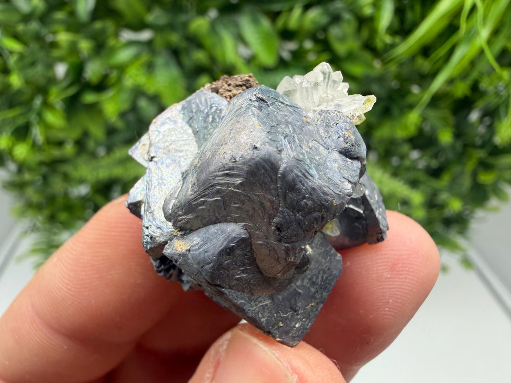 Galena whit Quartz whit Epidote,from Djurcovo mine,Laki,Bulgaria,Galena cluster,Galena mineral specimen,Home decor stone,crystal decor