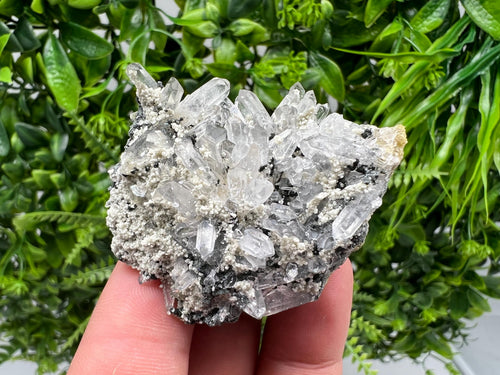 Chlorite Epidote Quartz Mineral Specimen, Borieva Mine, Bulgaria