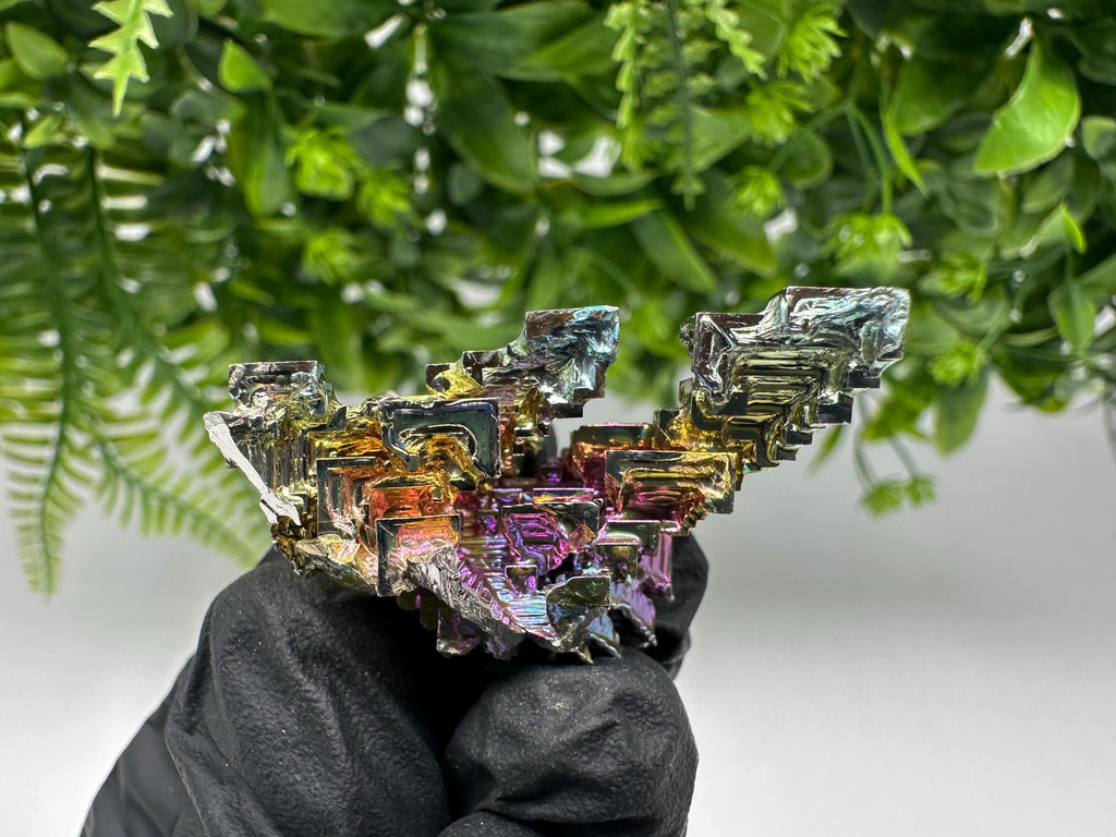Rainbow Bismuth Crystal: Rare Gemstone Specimen,wholesale Bismuth