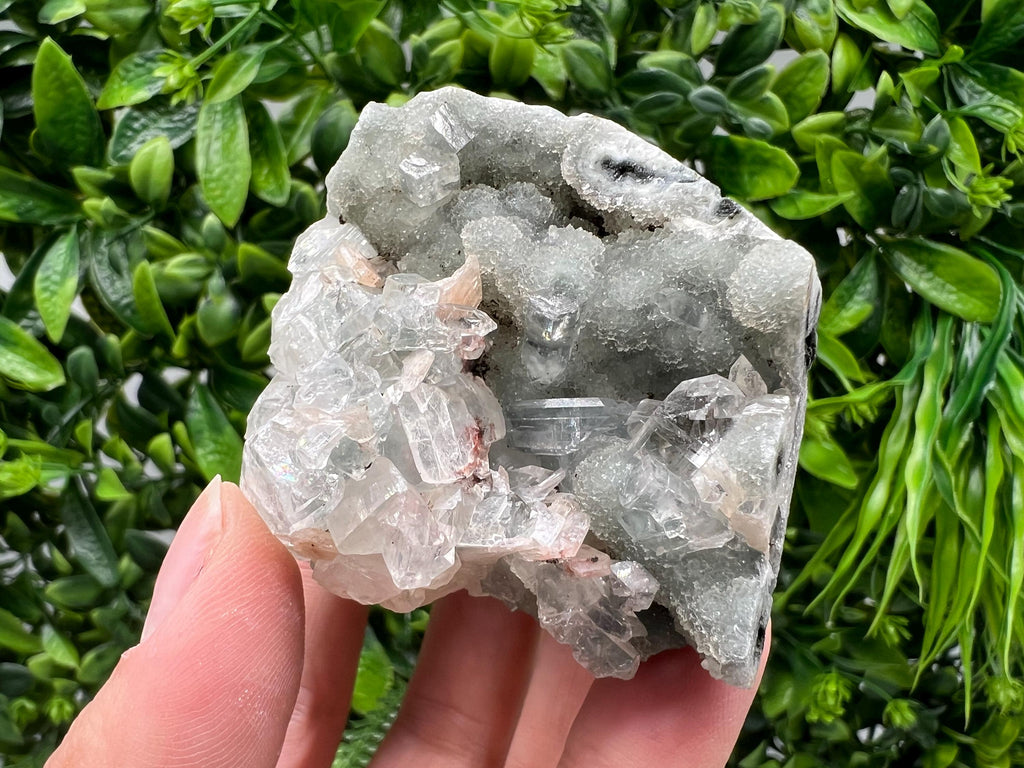STUNNING Transparent Apophyllite on Chalcedony,natural, collection minerals specimen,India Minerals,Crystal, Stone Mineral Specimens India